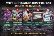 Why Customers Don’t Repeat in Crystal Business
