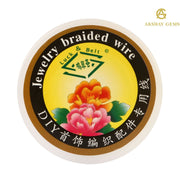 0.5 mm Thickness – 500m Transparent Elastic Beading Thread Roll – Strong Stretch Cord for Jewelry Making & Bracelets (Made in Korea) - Akshay Gems