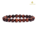 Load image into Gallery viewer, Natural Red Tiger Eye Bracelet
