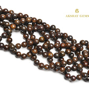 Natural Bronzite String - Akshay Gems