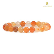 Natural Carnelian Bracelet - Akshay Gems