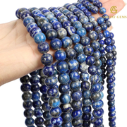 Natural Lapis Lazuli String - Akshay Gems