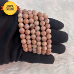 गैलरी व्यूअर में छवि लोड करें, प्राकृतिक सनस्टोन ब्रेसलेट