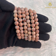 Natural Sunstone Bracelet - Akshay Gems