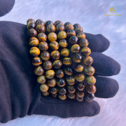 Natural Yellow Tiger Eye Bracelet - Akshay Gems