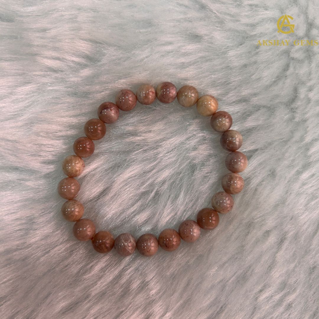 Natural Sunstone Bracelet