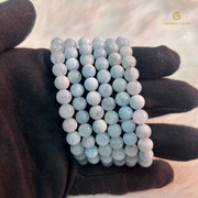 Natural Aquamarine Bracelet - Akshay Gems