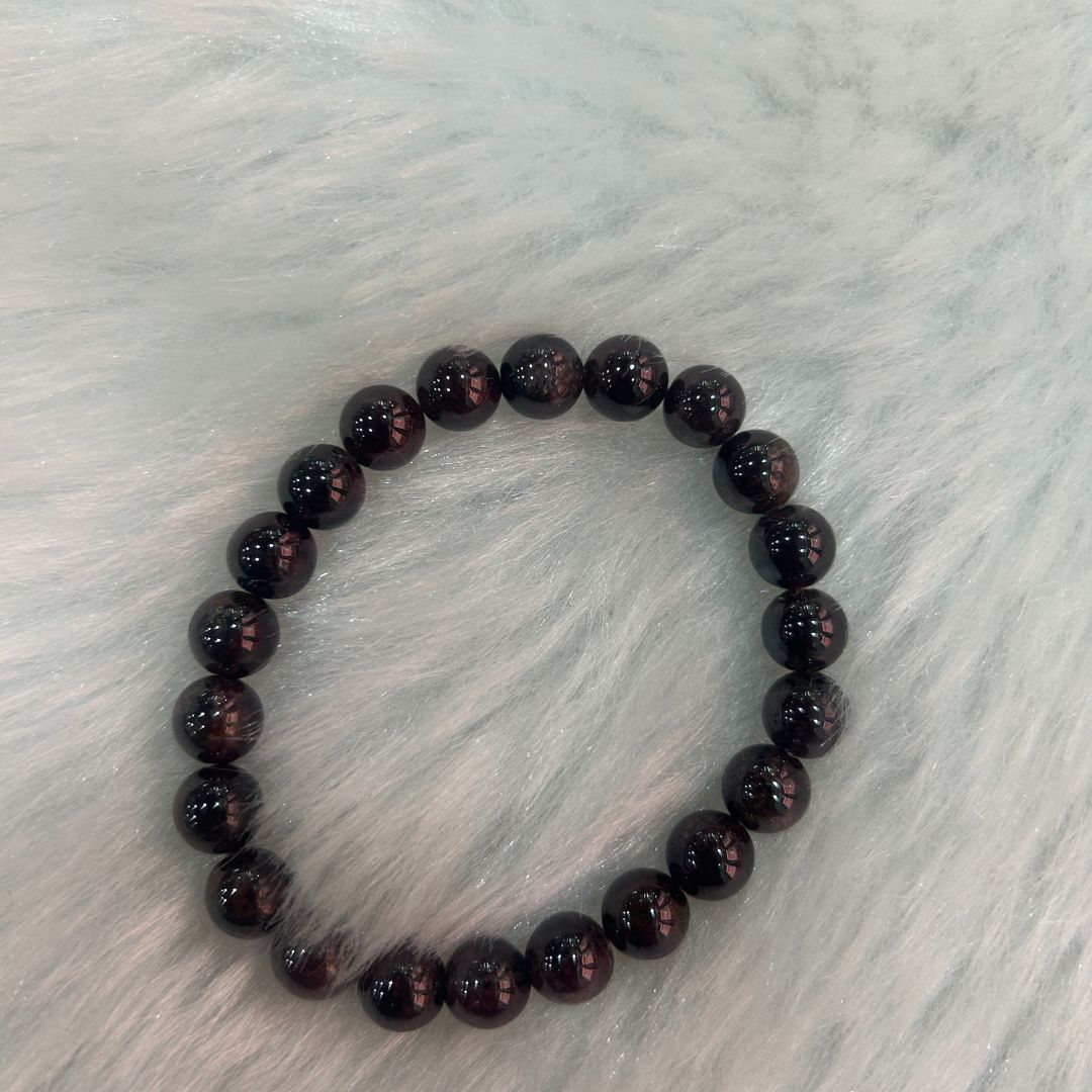 Natural Red Garnet Bracelet
