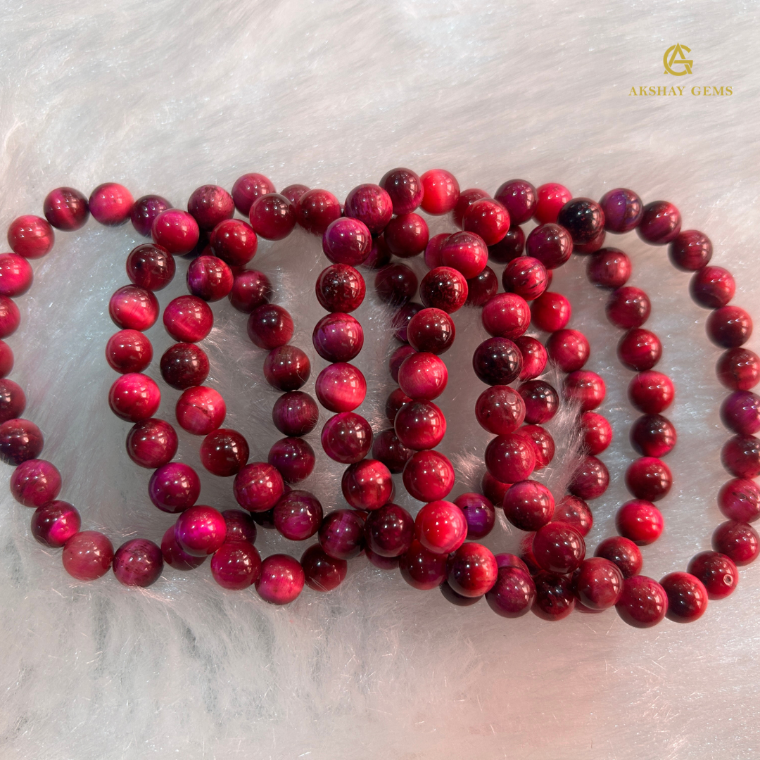 Rose Tiger Eye Bracelet