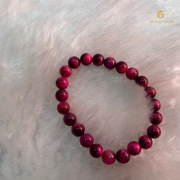 Rose Tiger Eye Bracelet - Akshay Gems