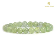 Natural Prehnite Bracelet - Akshay Gems