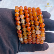 Natural Carnelian Bracelet - Akshay Gems