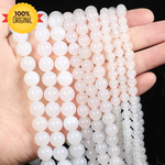 गैलरी व्यूअर में छवि लोड करें, प्राकृतिक सफेद क्वार्ट्ज स्ट्रिंग