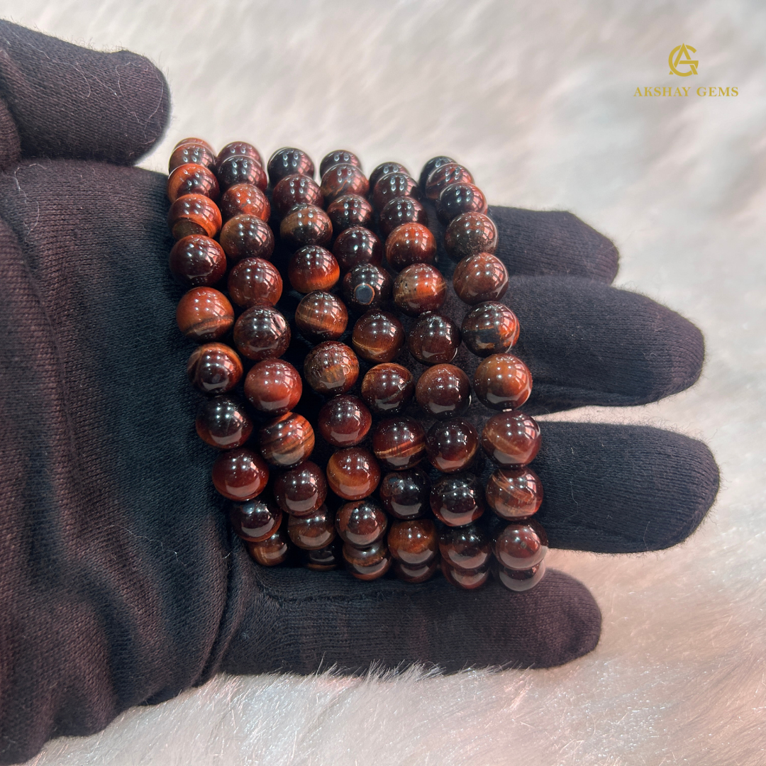 Red Tiger Eye Bracelet