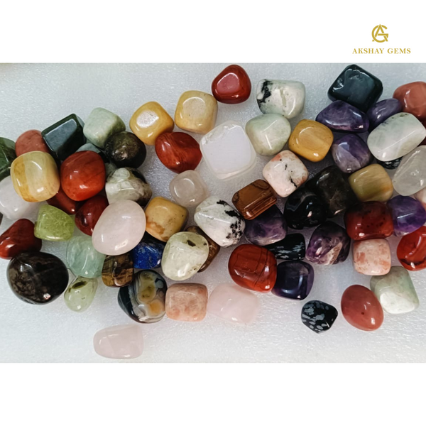 Mix Crystal Tumbles – Natural Stones - Akshay Gems