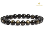 Load image into Gallery viewer, Golden Obsidian Bracelet
