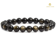 Golden Obsidian Bracelet - Akshay Gems