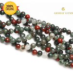 Load image into Gallery viewer, പ്രകൃതിദത്ത ആഫ്രിക്കൻ ബ്ലഡ്‌സ്റ്റോൺ സ്ട്രിംഗ്