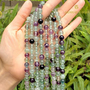 Natural Multi Fluorite String - Akshay Gems
