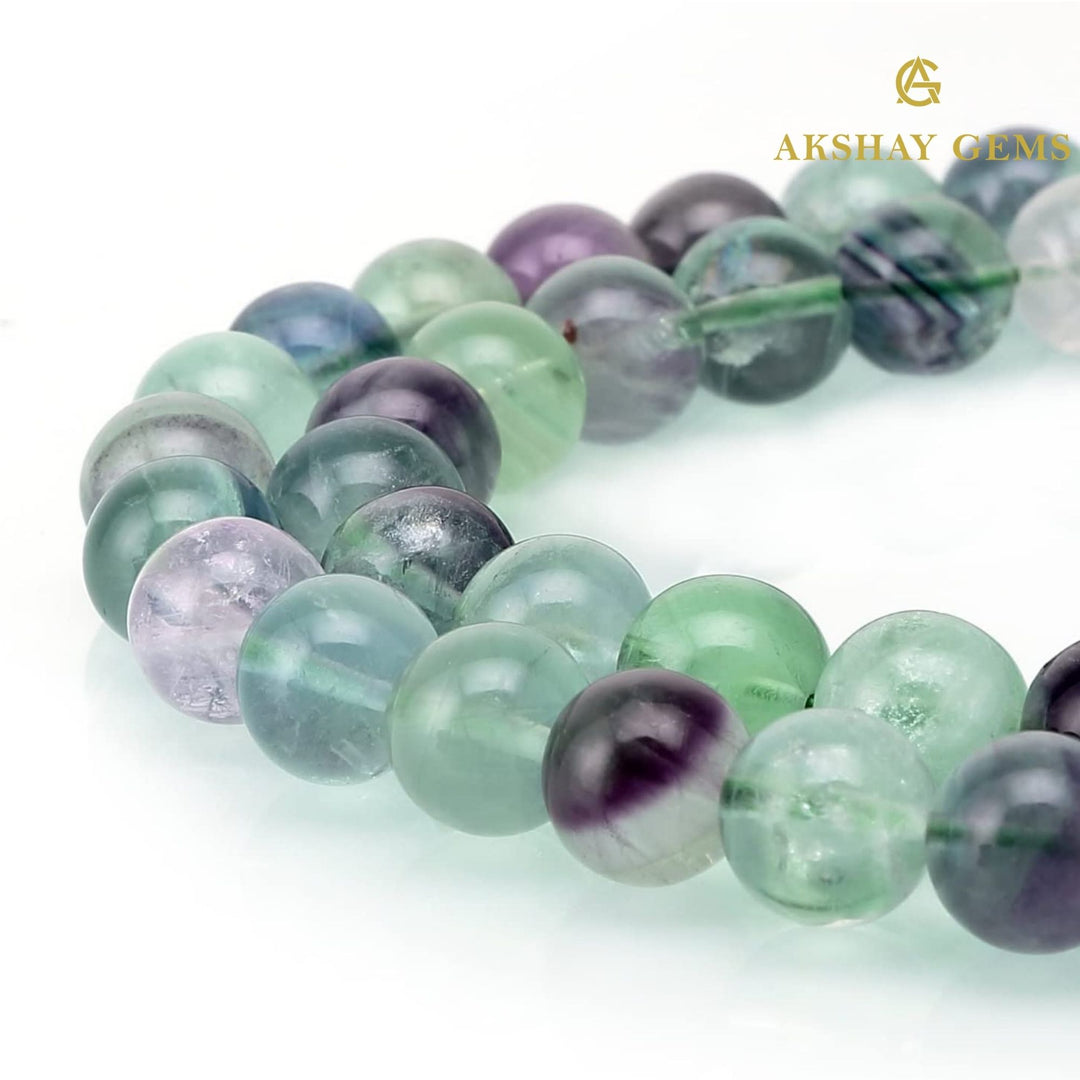 Natural Multi Fluorite String