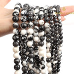 Load image into Gallery viewer, Natural Zebra Jasper Round Beads Healing Gemstone Loose Beads

