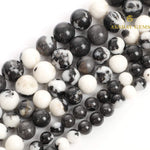 Load image into Gallery viewer, Natural Zebra Jasper Round Beads Healing Gemstone Loose Beads
