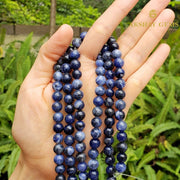 Natural Blue Sodalite String - Akshay Gems