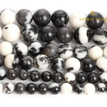 Load image into Gallery viewer, Natural Zebra Jasper Round Beads Healing Gemstone Loose Beads
