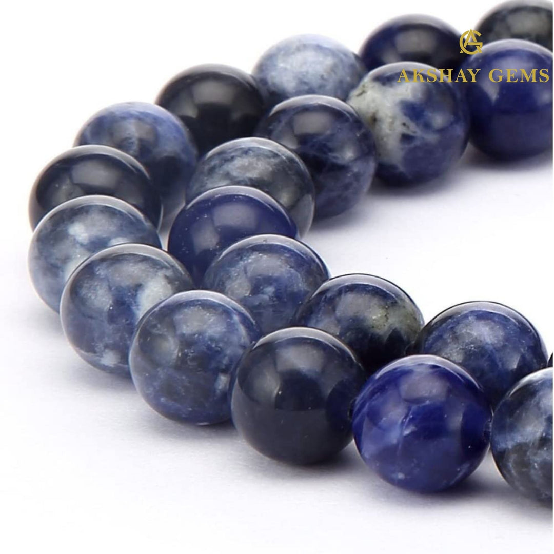 Natural Blue Sodalite String