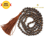 Load image into Gallery viewer, Bronzite Mala Necklace Knotted 108 Mala Beads, 108 Prayer Beads, Buddhist Meditation Mala