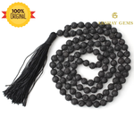 Load image into Gallery viewer, Lava Mala Necklace 108 Mala Beads, 108 Prayer Beads, Buddhist Meditation Mala