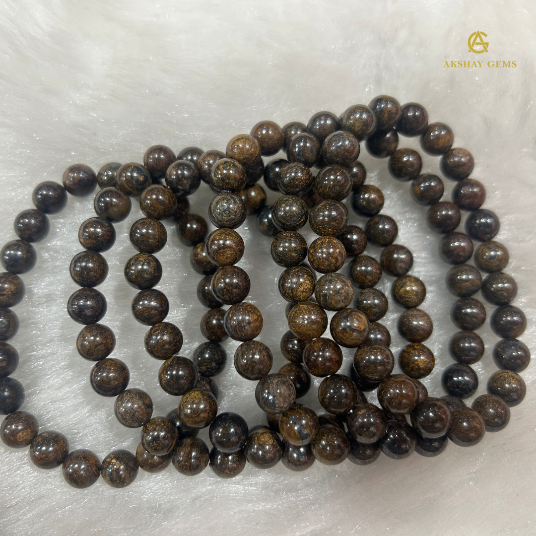 Natural Bronzite Bracelet