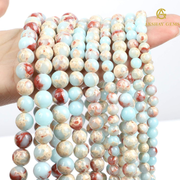 Natural Imperial Jasper String - Akshay Gems