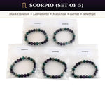 Load image into Gallery viewer, Scorpio Set of 5