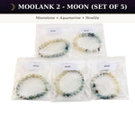 Load image into Gallery viewer, Moolank 2 Moon Set of 5