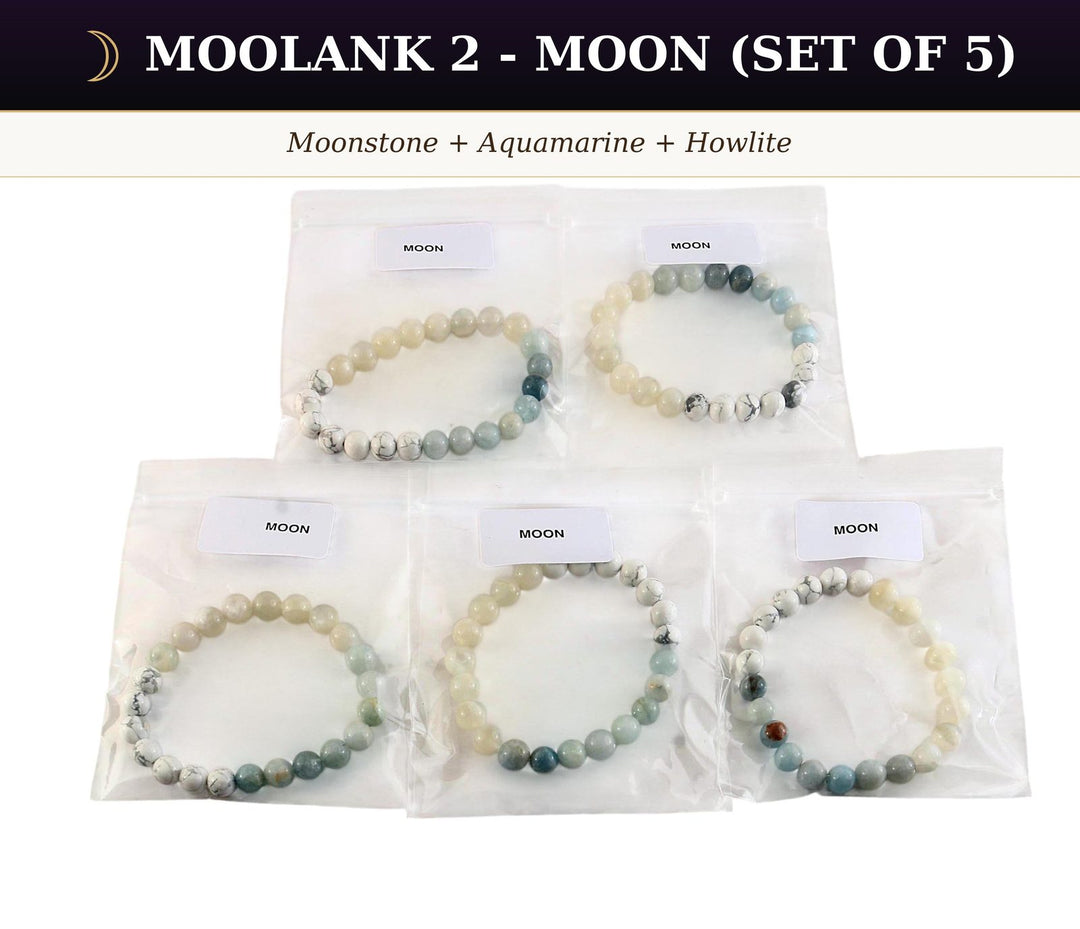 Moolank 2 Moon Set of 5