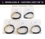 Load image into Gallery viewer, Moolank 8 Saturn Set of 5