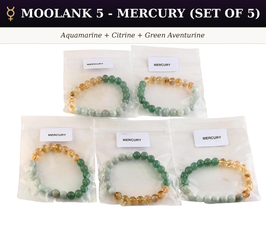 Moolank 5 Mercury Set of 5