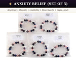 Load image into Gallery viewer, Anxiety Relief Intention Set of 5