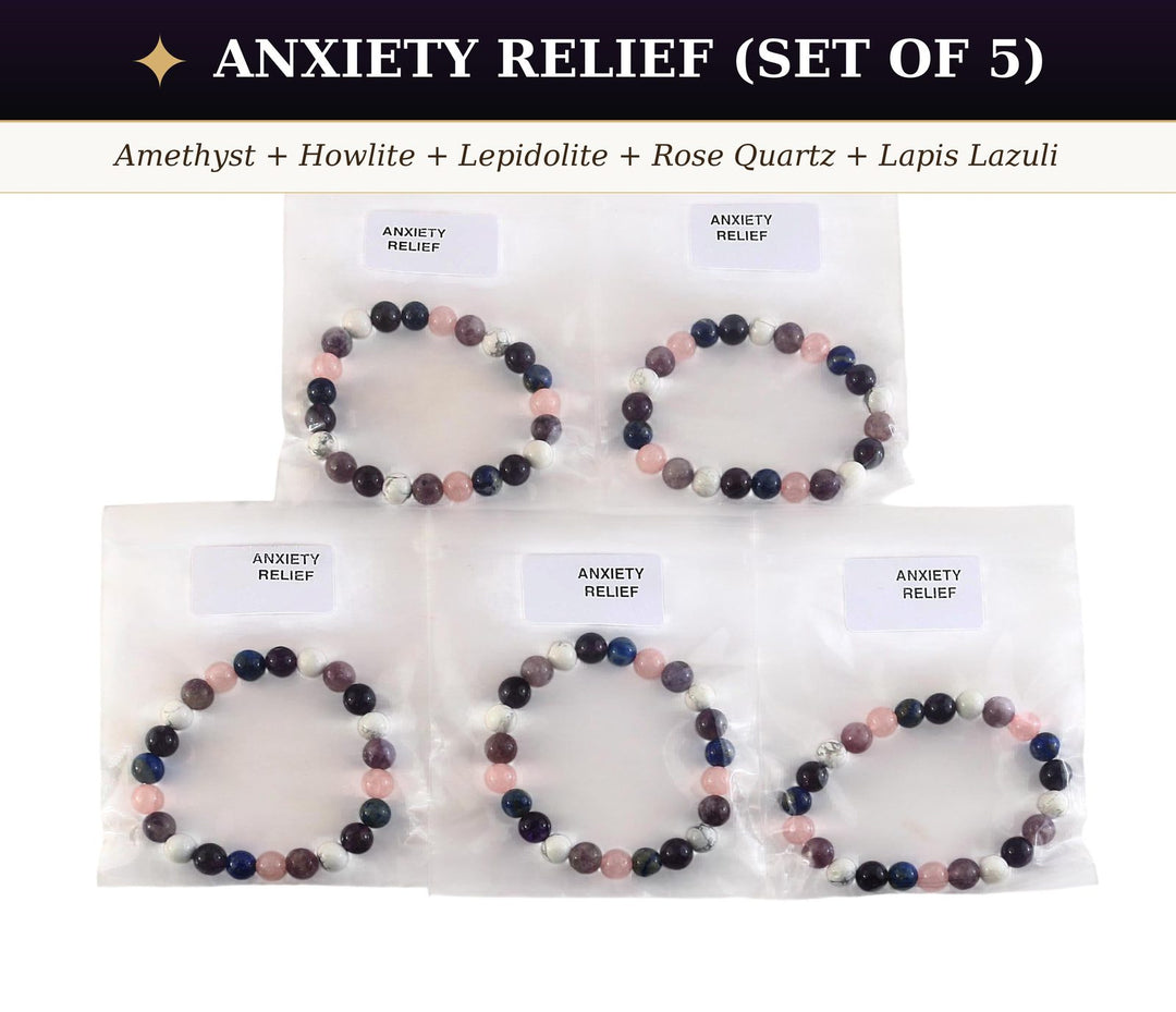 Anxiety Relief Intention Set of 5
