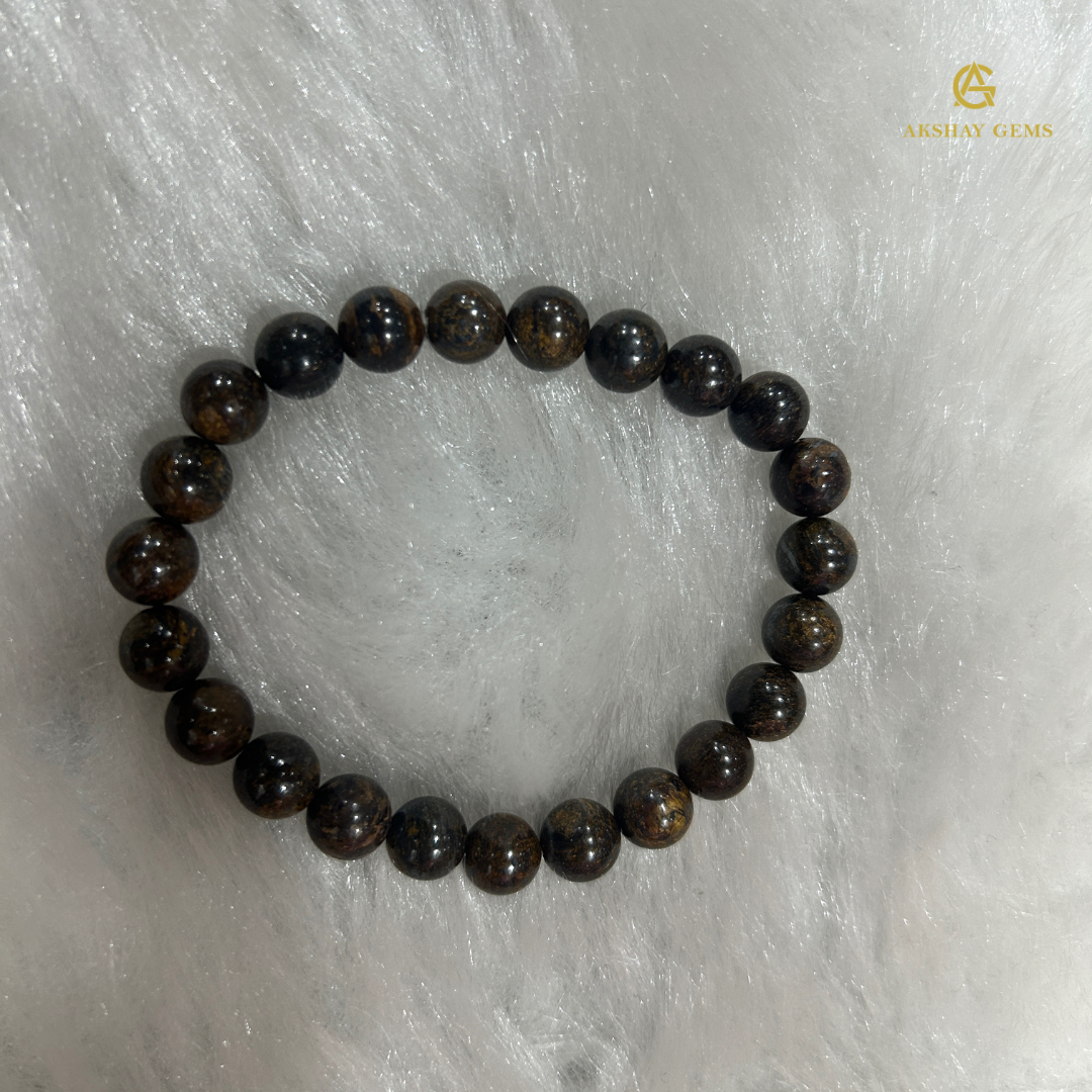 Natural Bronzite Bracelet