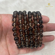 Natural Smoky Quartz Bracelet - Akshay Gems