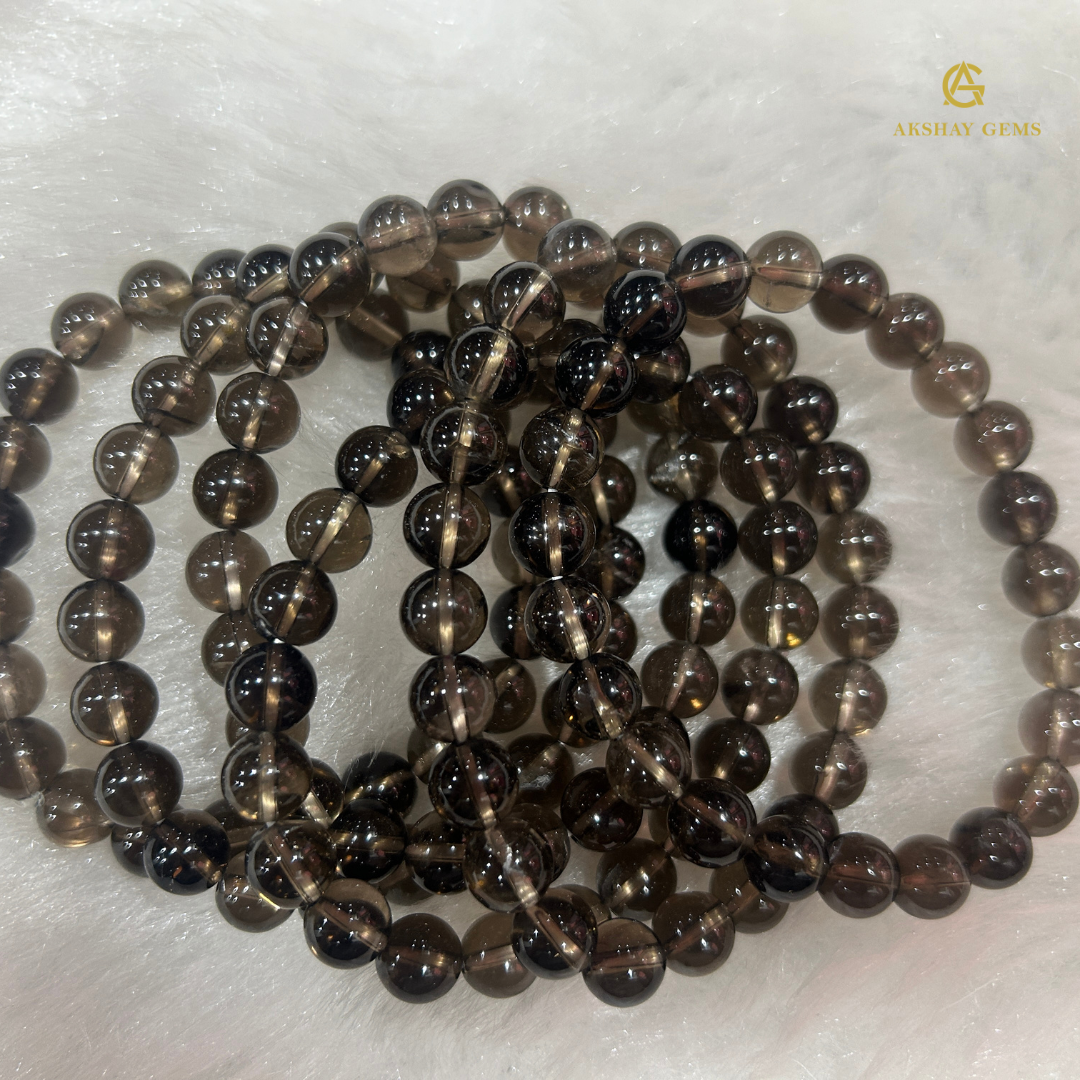 Natural Smoky Quartz Bracelet