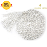 Load image into Gallery viewer, Clear Quartz (Spatik) Mala Necklace 108 Mala Beads, 108 Prayer Beads, Buddhist Meditation Mala