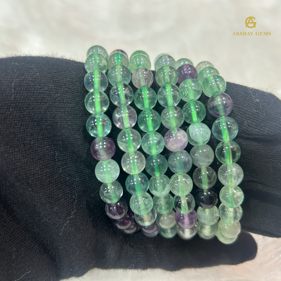 Multi Fluorite Bracelet