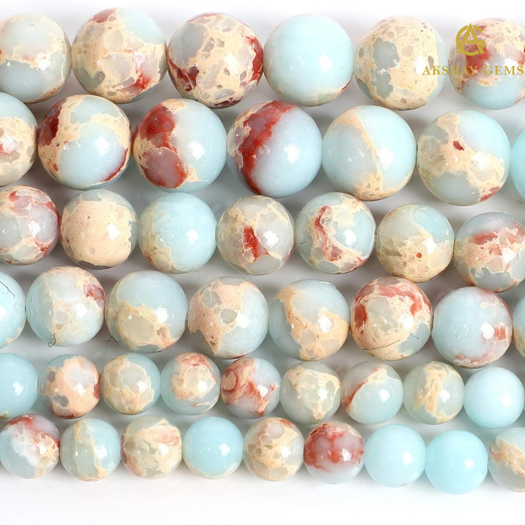 Natural Imperial Jasper String