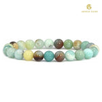 Load image into Gallery viewer, Natural Multicolour Amozonite Bracelet
