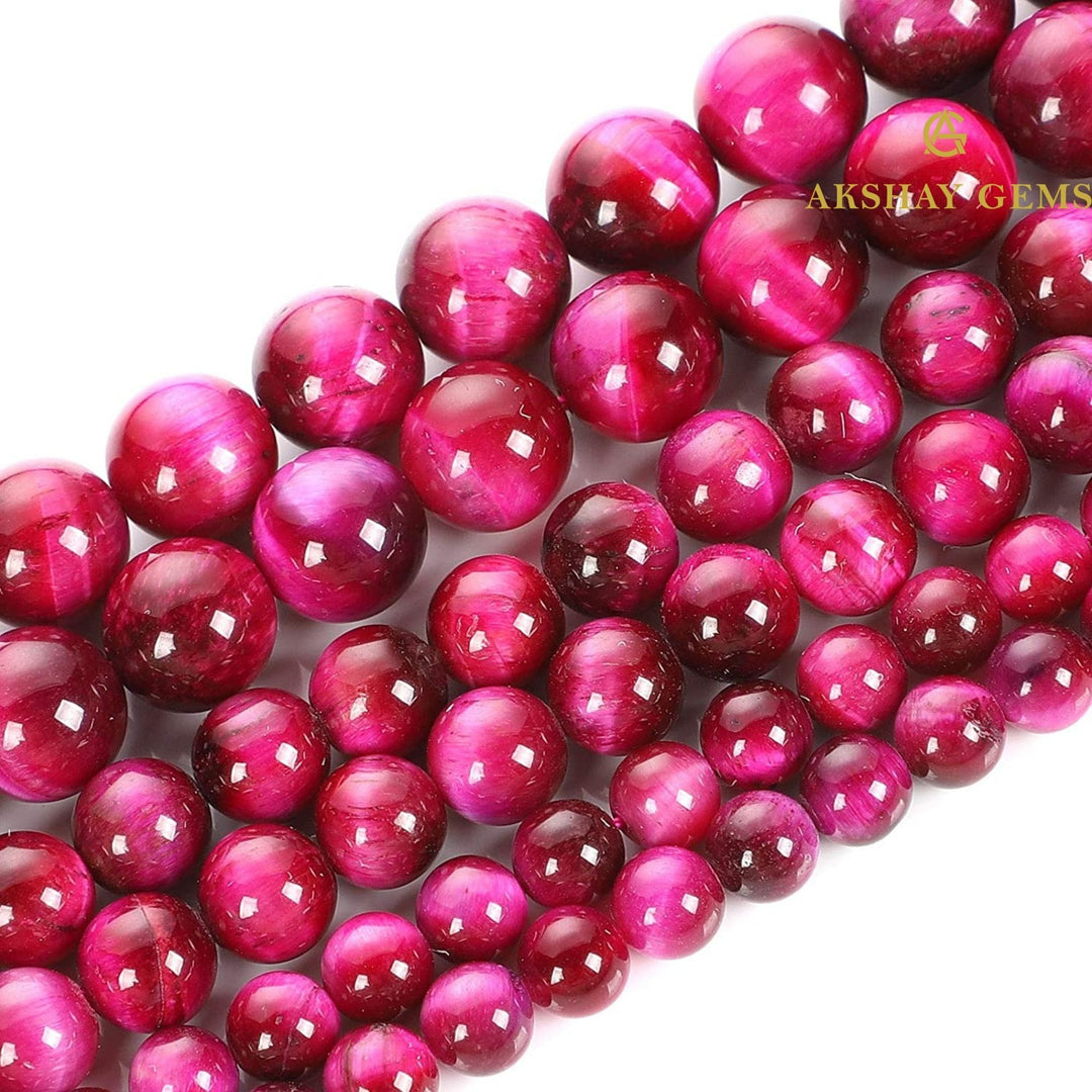 Pink Tiger Eye String