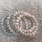 Load image into Gallery viewer, Natural Cat Eye White Selenite Bracelet
