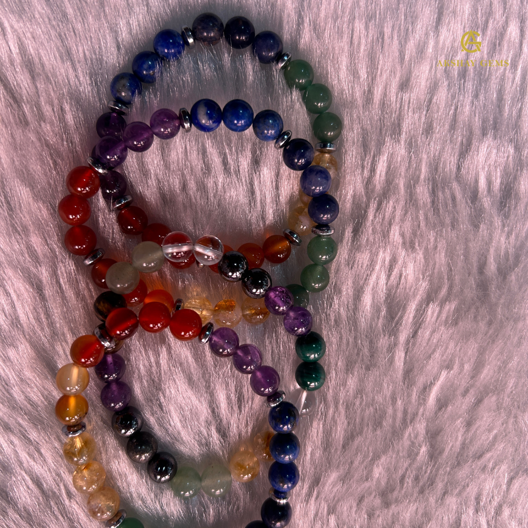 7 Chakra Stone Bracelet